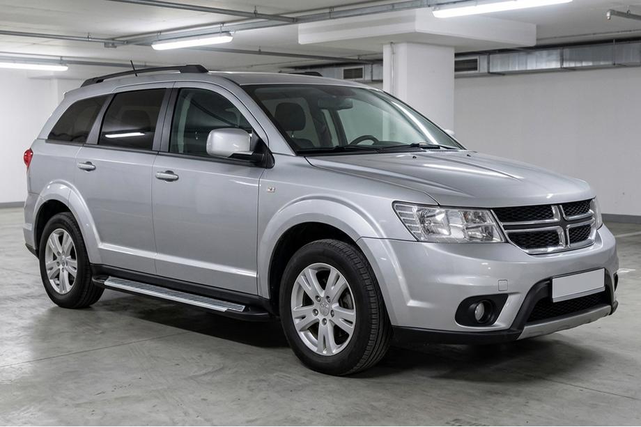Dodge Journey 2008-2020 Side Steps Line (2 pcs, Aluminum) Image