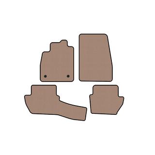 Rubber Floor Mats Carsuit (Beige) Ford Fiesta 2017- photo 1