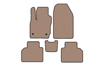 Ford Courier 2014-2023 Rubber Floor Mats Carsuit (Beige) photo 1