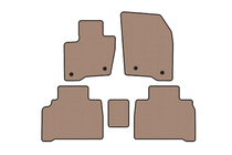 Ford Galaxy 2015- Rubber Floor Mats Carsuit (HB, Beige) photo 1