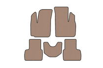 Fiat Doblo I 2001-2005 Rubber Floor Mats Carsuit (Beige) photo 1