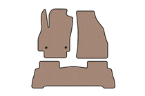 Fiat Fiorino/Qubo 2008-2024 Rubber Floor Mats Carsuit (For Fiorino, Beige) photo 1