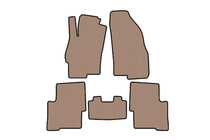 Fiat Linea 2006-2018 Rubber floor mats Carsuit (SD, beige) photo 1