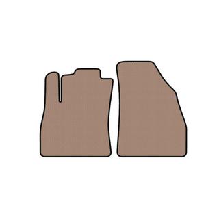 Front Rubber Floor Mats Carsuit (Beige) Fiat Fiorino/Qubo 2008-2024 photo 1