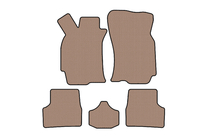 Fiat Albea 2002-2012 Rubber floor mats Carsuit (SD, beige) photo 1