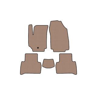 Rubber floor mats Carsuit (2007-2010, SW, beige) Fiat Croma 2005-2010 photo 1