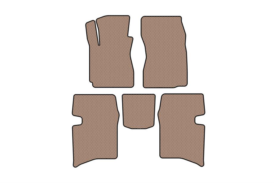 Geely MK 2006-2014 Rubber floor mats Carsuit (SD, beige) Image
