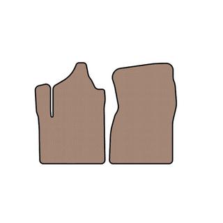 Rubber Floor Mats Carsuit (Beige) GMC Sierra 2013-2019 photo 1