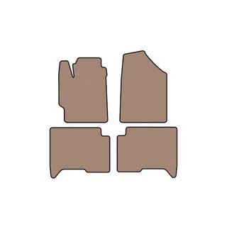 Rubber floor mats Carsuit (SD, beige) Great Wall Voleex C30 2010-2016 photo 1
