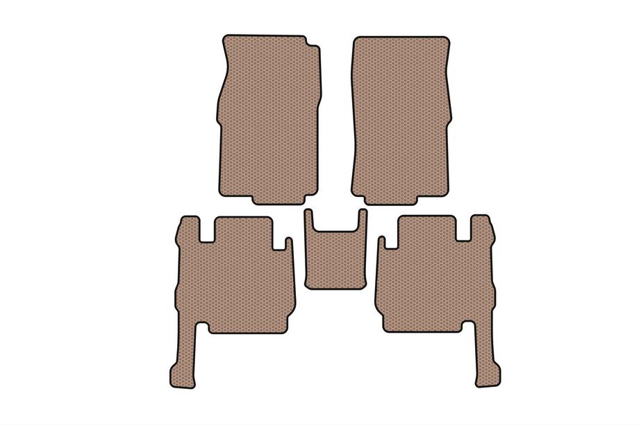 GreatWall Wingle 5 2006- Rubber Floor Mats Carsuit (Beige) Image
