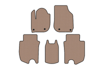 Honda FIT/Jazz 2014–2020 Rubber floor mats Carsuit (HB, Hybrid, beige) photo 1