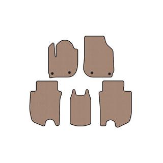 Rubber floor mats Carsuit (HB, Hybrid, beige) photo 1