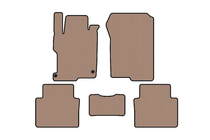 Honda Accord IX 2013-2017 Rubber floor mats Carsuit (SD, beige) photo 1