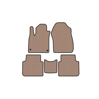 Rubber floor mats Carsuit (7-seater, beige) photo 1