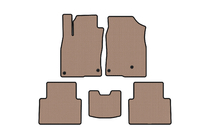 Honda Civic Sedan X 2016-2021 Rubber floor mats Carsuit (SD, beige) photo 1