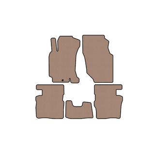 Rubber floor mats Carsuit (5-door, beige) photo 1