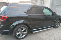 Dodge Journey 2008-2020 Side Steps Fullmond (2 pcs, Aluminum) photo 6