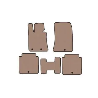 Rubber Floor Mats Carsuit (Beige) photo 1