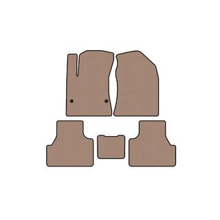Rubber Floor Mats Carsuit (Electric, Beige) photo 1