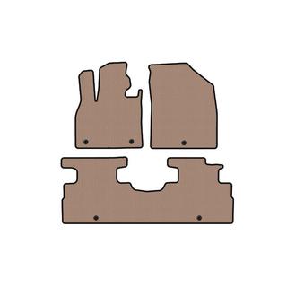 Rubber floor mats Carsuit (2 rows, 7-seater, beige) photo 1