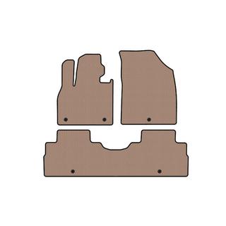 Rubber floor mats Carsuit (2 rows, 8-seater, beige) photo 1
