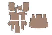 Hyundai Staria 2021- Rubber floor mats Carsuit (full interior, 1+1.5/9-seater, beige) photo 1