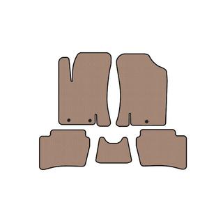 Rubber Floor Mats Carsuit (HB, Beige) Hyundai I-20 2008-2012 photo 1