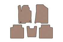 Hyundai Grandeur 2017- Rubber floor mats Carsuit (SD, beige) photo 1