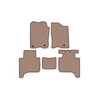 Rubber floor mats Carsuit (2 rows, 2004-2008, beige) Infiniti QX56 2004-2010 photo 1
