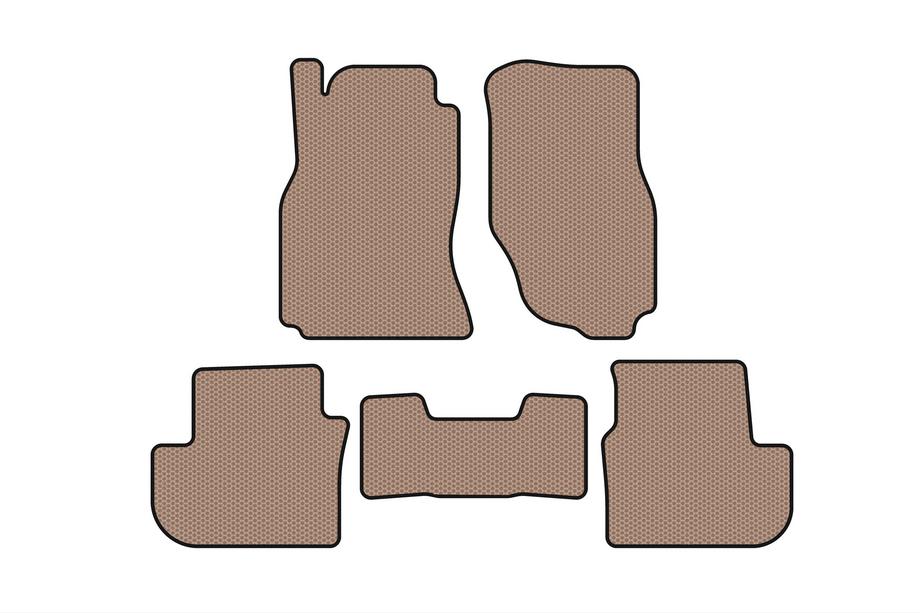 Infiniti G35 (V35/CV35) 2003-2007 Rubber floor mats Carsuit (SD, beige) Image