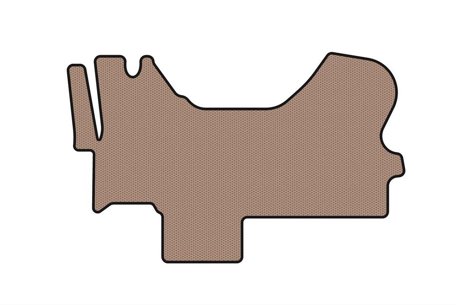Iveco Daily 2006-2014 Rubber Floor Mats Carsuit (Beige) Image