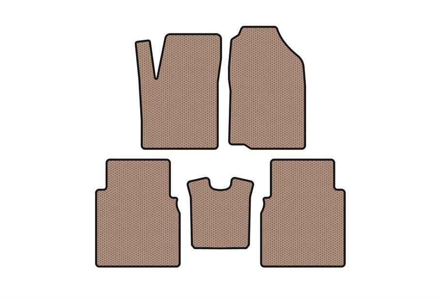 JAC J6 2011-2019 Rubber Floor Mats Carsuit (Beige) Image