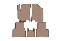JAC J7 2018- Rubber Floor Mats Carsuit (Beige) photo 1