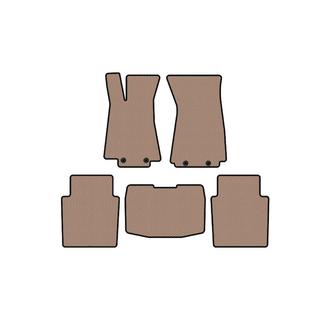 Rubber floor mats Carsuit (SD, beige) Jaguar XJ 2003-2009 photo 1