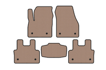 Jaguar E-Pace 2017-2024 Rubber Floor Mats Carsuit (Beige) photo 1