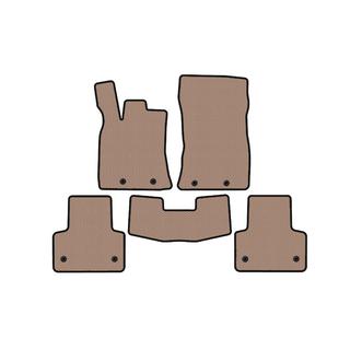 Rubber Floor Mats Carsuit (Short, Beige) photo 1