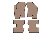 Jeep Compass 2006-2016 Rubber floor mats Carsuit (2011-2016, beige) photo 1