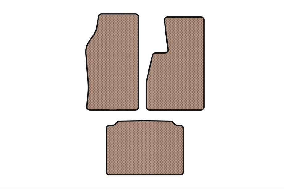 Jeep Grand Cherokee WK 2004-2010 Rubber Floor Mats Carsuit (Right-Hand Drive, Beige) Photo 1