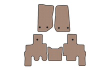 Jeep Wrangler 2007-2017 Rubber Floor Mats Carsuit (Beige) photo 1