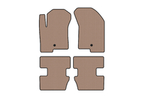 Jeep Compass 2006-2016 Rubber Floor Mats Carsuit (2006-2011, Beige) photo 1