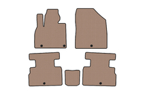 Kia Stonic 2017- Rubber floor mats Carsuit (2 rows, 7-seater, beige) photo 1