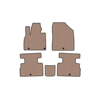 Rubber floor mats Carsuit (2 rows, 7-seater, beige) photo 1