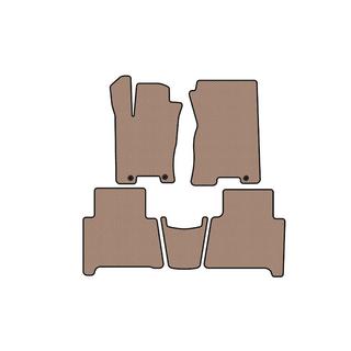 Rubber Floor Mats Carsuit (Beige) photo 1