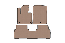 Kia Sorento III UM 2014-2020 Rubber floor mats Carsuit (7-seater, beige) photo 1