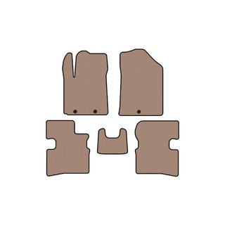 Rubber floor mats Carsuit (2009-2011, HB, beige) photo 1