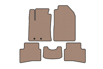 Kia Stonic 2017- Rubber floor mats Carsuit (2017-2019, beige) photo 1