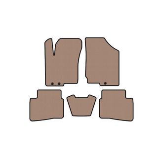Rubber floor mats Carsuit (2008-2012, beige) photo 1