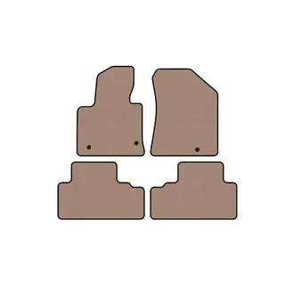 Rubber Floor Mats Carsuit (Beige) photo 1
