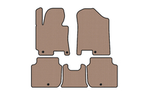 Kia Forte 2008–2024 Rubber floor mats Carsuit (2012-2016, beige) photo 1