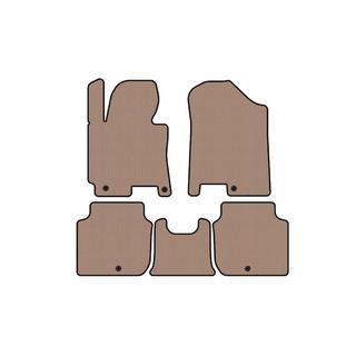 Rubber floor mats Carsuit (2012-2016, beige) photo 1